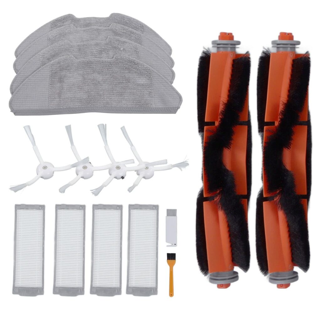 Vacuum Cleaner Accessory Tools, Replacement Filter Mop Brush Kit for Xiaomi Mi Robot Vacuum Mop 2 Lite 2 Pro MJSTL MJST1S Sweeper