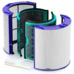 Replacement Filter for Dyson Air Purifier TP04 DP04 HP04 DP05 TP05, H13 True HEPA Filter and Activated Carbon Filter for Dyson Air Purifier