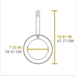 تابه کربن استیل 25 سانتی لاج Lodge Carbon Steel Skillet - تصویر 2
