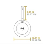 تابه کربن استیل 25 سانتی لاج Lodge Carbon Steel Skillet - تصویر 3