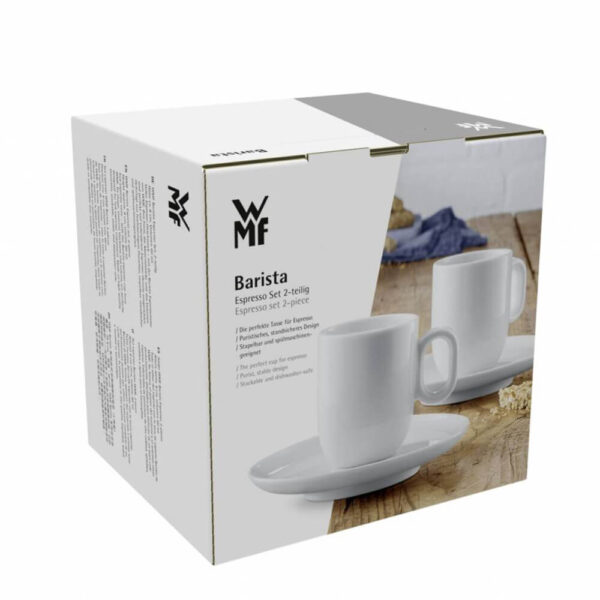 فنجان و نعلبکی دبلیو ام اف مدل Barista Espresso بسته 2 عددی - تصویر 4