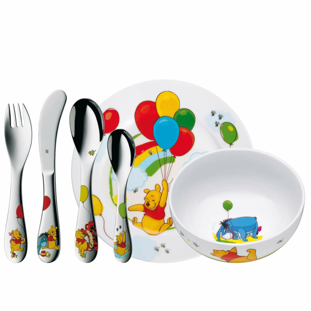 سرویس غذاخوری 6 پارچه کودک دبلیو ام اف طرح WMF POOH