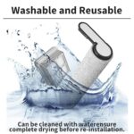 Replacement Roller Brushes & HEPA Filters Compatible with Roborock F25 / F25 ALT Handheld Wireless Vacuum Cleaner – Compatible Accessory Set, 2 Roller Brush and 3 Filters