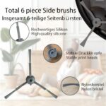 S YTALAND Replacement Parts Accessories for eufy L60 Series, L50 Series Vacuum Cleaner Robots, 1 Main Brush, 4 HEPA Filters, 6 Side Brushes Replacement Parts Set