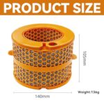 Air Purifier, Carbon Filter, Compatible with Dyson PH01, PH02, PH03, PH04, PH3A, Activated Carbon Replacement Filter, Compatible with Dyson, Air Purifier Replacement Accessories, Evaporator