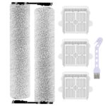 Replacement Roller Brushes & HEPA Filters Compatible with Roborock F25 / F25 ALT Handheld Wireless Vacuum Cleaner – Compatible Accessory Set, 2 Roller Brush and 3 Filters