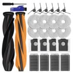 26 Accessories for Dreame X50 Ultra Complete/Master/L50 Pro Ultra/L40s Pro Ultra/Mova V50 Ultra Complete, Roller Brushes, HEPA Filters, Wipes, Dust Bags