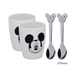 ست لیوان و قاشق دبلیو ام اف مدل Mickey Mouse بسته 4 عددی