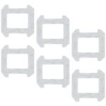 Pack of 6 Wipes Replacement Part for Ecovacs Dreame C1 Window Cleaner Robot Cleaning Cloth Accessories Microfibre Mop Pad