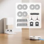 Dreame Accessory Kit for L10s Ultra Gen2 Robot Includes 1 x Main Brush, 2 x Side Brush, 2 x Dust Filter, 2 x Dust Collection Bags, 6 x Mop Cloths (3 Pairs)