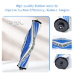 22 pieces replacement part for Ecovacs Deebot T30C Pro Omni robot vacuum cleaner accessories, 1 main brush, 6 wipes, 4 dust bags, 4 HEPA filters, 6 side brushes