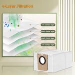 14 Vacuum Bags for Xiaomi X20+ /X10+ /X20 Max /X20 Pro, for Dreame D10 Plus/L10s Plus/L10s Ultra /L10s Pro Ultra/L10s Pro Gen 2/X40 Ultra/X50 Ultra, 3.2L Large Capacity
