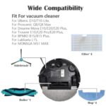 Ytaland Replacement Parts Accessories for Ultenic D10/T10 Lite Robot Vacuum Cleaner, for Proscenic Q8/Q8 Max, for Dreame Mova E10/E20/E20 Plus, for Trouver E10/E20 Pro/E20 Plus, for BPMIO B15/B15 Plus