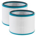 Air Purifier Filter Compatible with Dyson HP01 HP02 HP03 DP01 DP03 Air Purifier, True HEPA Air Purifier Replacement Filter and Activated Carbon Filter. 2 Pack