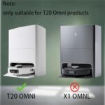 S YTALAND Replacement Dust Tank bin Box for ECOVACS DEEBOT T20 Omni Robot Vacuum Cleaner Parts