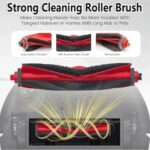 26 Pcs Accessories Kit Compatible with Roborock Q10V/Q10 PF/Q10 V+/ Q10 P+/Q10 VF/VF+/P/PF+ Robot Vacuum Cleaner, Include 2 Main Brush 6 Side Brushes 6 Mop Pads 6 Dust Bags 4 Filters 2 Tool