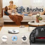 26 Pcs Accessories Kit Compatible with Roborock Q10V/Q10 PF/Q10 V+/ Q10 P+/Q10 VF/VF+/P/PF+ Robot Vacuum Cleaner, Include 2 Main Brush 6 Side Brushes 6 Mop Pads 6 Dust Bags 4 Filters 2 Tool