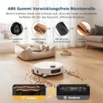 Accessories for Dreame Aqua10 Ultra Roller Complete Robot Vacuum Cleaner