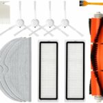INF Replacement Parts Accessories for Xiaomi Mijia 1C / 2C / Dream F9 / Mop 2 Pro Plus, 1 x Main Brush, 2 x HEPA Filter, 3 x Wipes, 4 x Side Brush, 1 x Scraper, 1 x Cleaning Tool
