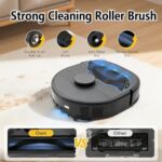 26 Pcs Accessories Kit Compatible with eufy X10 Pro Omni, Replacement Parts Include 2 Main Brush 6 Side Brushes 6 Mop Pads 6 Dust Bags 4 Washable Filters 1 Cleaning Tool and 1 Screwdriver
