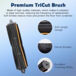 Accessory Replacement Compatible with Dreame X40 Ultra Complete / X40 Master / L40 Ultra / Mova P50 Pro Ultra Robot Vacuum Cleaner, 1 TriCut Brush, 4 Filters, 4 Side Brushes, 4 Mop Wipes, 6