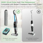 for Bissell for Crosswave HF2/3845N/3831 Floor Scrubber Replaceable Brush Filter(brush and filter)