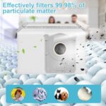 Pack of 12 Vacuum Cleaner Bags Compatible with Ecovacs Deebot X11 Pro Omni X9 Pro Omni X8 Pro Omni T50 Pro Omni T80 Omni T30C Pro Omni High Performance Vacuum Cleaner Bags Replacement Parts