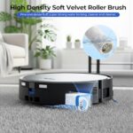 21Pcs Accessory Kit for Ecovacs Deebot X9 Pro Omni,X9 Pro Vacuum Cleaner,1 Main Brush,1 Mop Roller,6 Dust Bags,6 Filters,6 Side Brushes,1 Cleaning Brush