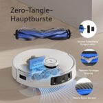 24 Piece Accessory Set Suitable for Ecovacs Deebot T50 Omni/T50 Pro Omni, 1 Main Brush, 4 Filters, 6 Side Brushes, 6 Dust Bags, 6 Wipes