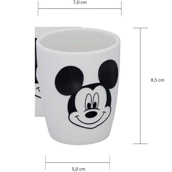 ست لیوان و قاشق دبلیو ام اف مدل Mickey Mouse بسته 4 عددی - تصویر 2