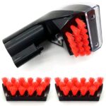 Replacement 3″ Tough Stain Brush Tool for Bissell Little-Green Upright & Portable Carpet Cleaners for 1425 1400W 1400 1844 2290A 50Y6A Series,Black,1 Tough Stain Brush,2 Replacement brushes