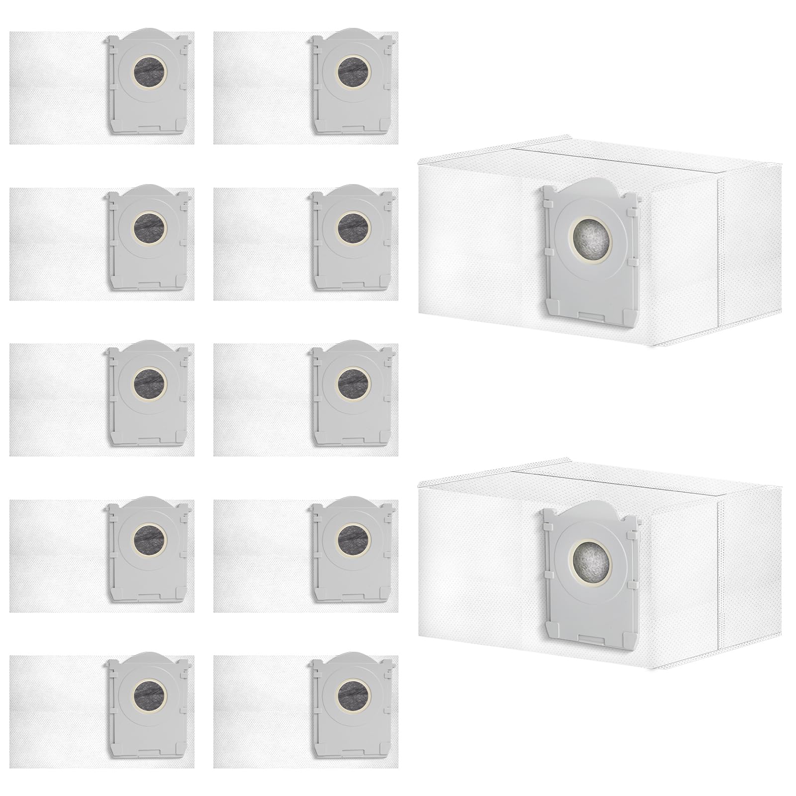 Pack of 12 X11 Pro Vacuum Cleaner Bags Compatible with Ecovacs Deebot X11 Pro Omni Robot Vacuum Cleaner, Activated Carbon Dust Bag Accessories, 3L Large Capacity Vacuum Cleaner Bags_699396eaaa7f3.jpeg Pack of 12 X11 Pro Vacuum Cleaner Bags Compatible with Ecovacs Deebot X11 Pro Omni Robot Vacuum Cleaner, Activated Carbon Dust Bag Accessories, 3L Large Capacity Vacuum Cleaner Bags