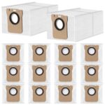 14 Vacuum Bags for Xiaomi X20+ /X10+ /X20 Max /X20 Pro, for Dreame D10 Plus/L10s Plus/L10s Ultra /L10s Pro Ultra/L10s Pro Gen 2/X40 Ultra/X50 Ultra, 3.2L Large Capacity