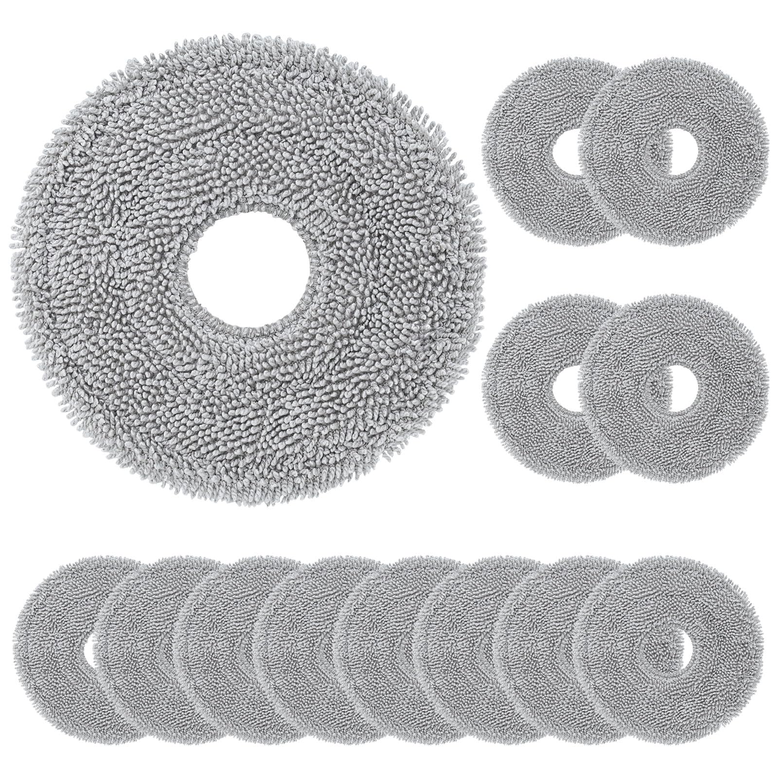 12 Washable Cloths for Dreame and Xiaomi Robot Vacuum Cleaners – Reusable Microfibre Cloths for X30, X40, X50, L20, L50 and More (12 Mops)_6995b41976caa.jpeg 12 Washable Cloths for Dreame and Xiaomi Robot Vacuum Cleaners – Reusable Microfibre Cloths for X30, X40, X50, L20, L50 and More (12 Mops)