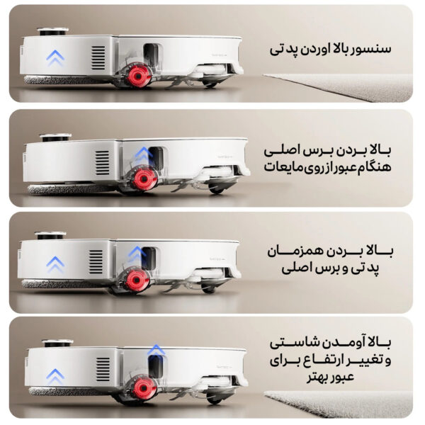جارو رباتیک روبوراک مدل Qrevo Curv 2 proX - تصویر 5