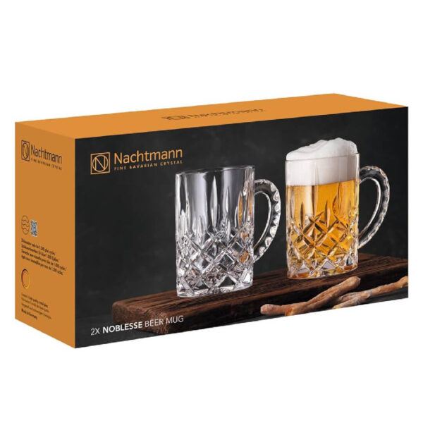 لیوان ناخمن مدل Nachtmann Noblesse Mug بسته 2 عددی - تصویر 6
