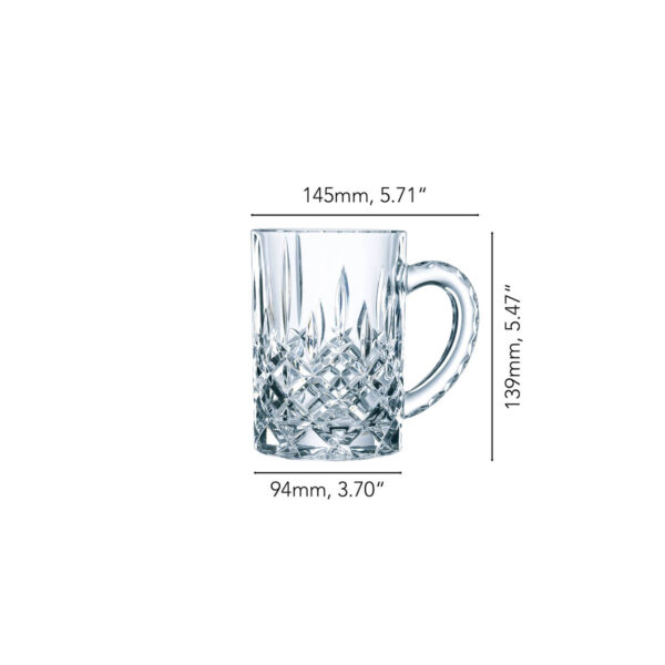 لیوان ناخمن مدل Nachtmann Noblesse Mug بسته 2 عددی - تصویر 4