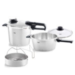 زودپز دوقلو فیسلر مدل FISSLER Vitavit Premium گنجایش 6 و 3.5 لیتر