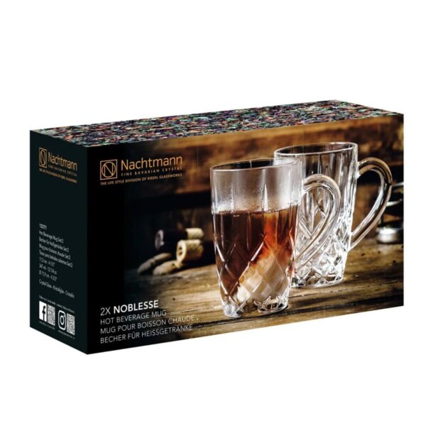 لیوان ناخمن مدل Nachtmann Noblesse HotMug بسته 2 عددی - تصویر 4