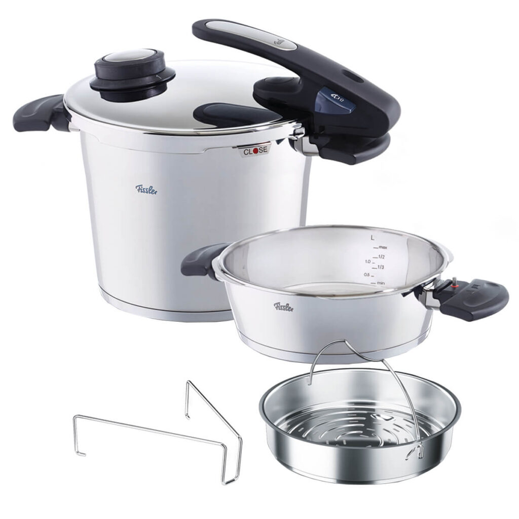 زودپز دوقلو فیسلر مدل FISSLER Vitavit Edition گنجایش 2.5 و 6 لیتر