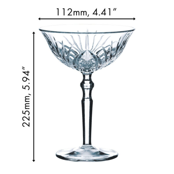 لیوان ناخمن مدل Nachtmann Palais Cocktail بسته 6 عددی - تصویر 2