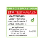 قهوه ساز فیلتردار با قوری پیرکس گاستروبک Gastroback 42701S – گارانتی شرکت دریا - تصویر 14
