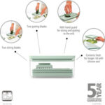 رنده برابانتیا مدل Brabantia Tasty Slicer and Grater
