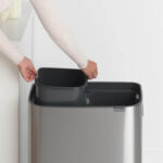سطل زباله برابانتیا مدل Brabantia Touch Bin گنجایش 30 و 30 لیتر