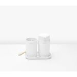 پمپ مایع و مسواک برابانتیا مدل BRABANTIA Bathroom