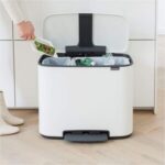 سطل زباله برابانتیا مدل BRABANTIA Pedal Bin گنجایش 23 و 11 لیتر