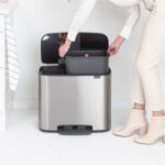سطل زباله برابانتیا مدل BRABANTIA Pedal Bin گنجایش 23 و 11 لیتر