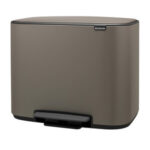 سطل زباله برابانتیا مدل BRABANTIA Pedal Bin گنجایش 23 و 11 لیتر