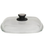 درب قابلمه و تابه اس کا کا مدل SKK Glass سایز 28