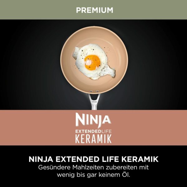 سرویس قابلمه سرامیکی 5 پارچه نینجا مدل Ninja Extended Life CW95000DE - تصویر 4